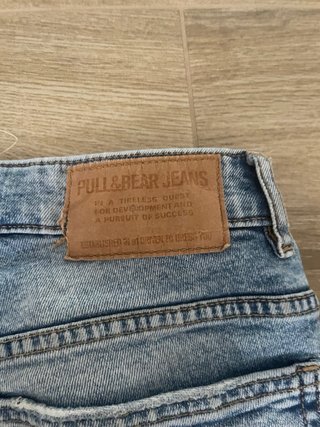 Vaqueros cortos Pull&Bear desgastados