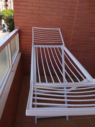 Tendedero plegable grande de resina