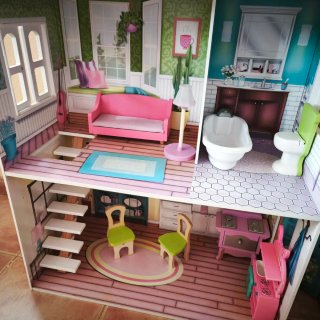 Casa de muñecas de madera KidKraft Amelia