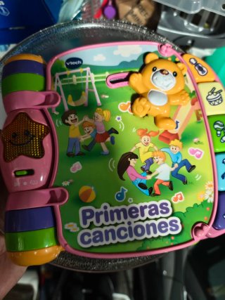 Libro Juguete VTech Primeras Canciones