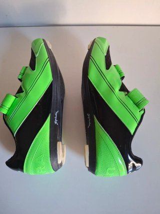 Zapatillas Ciclismo Profesionales Verdes