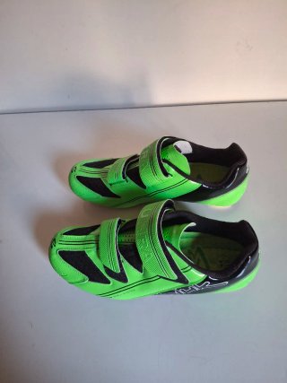 Zapatillas Ciclismo Profesionales Verdes