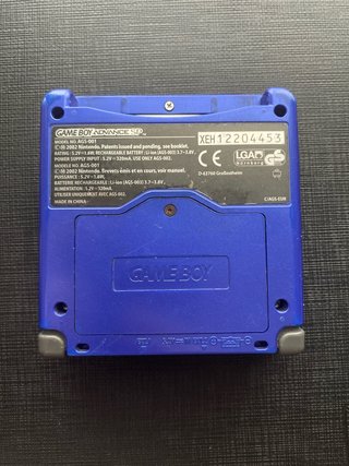 Nintendo Game Boy Advance SP Blu