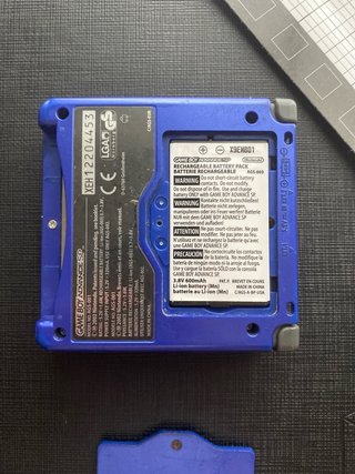 Nintendo Game Boy Advance SP Blu