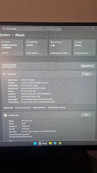 PC Gaming 5060Ti 14600KF