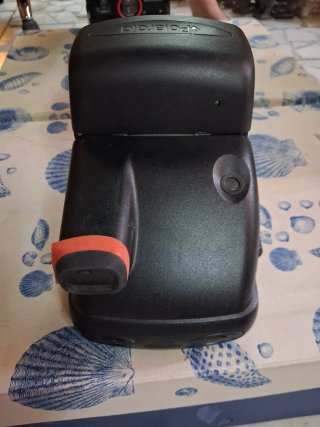 Due fotocamere Polaroid (Nera e Grigia)