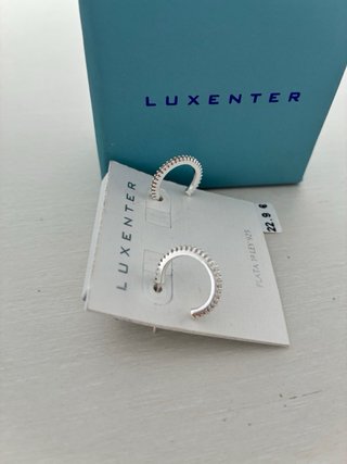 Pendientes aro Luxenter plata