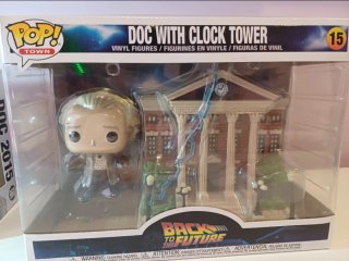 Funko Pop! Doc con Torre del Reloj 15
