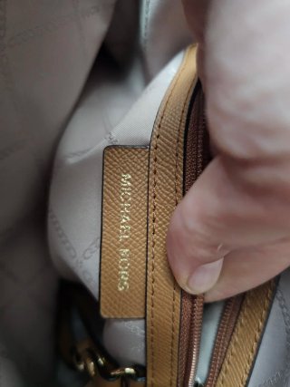 Bolso Michael Kors Marrón y Dorado