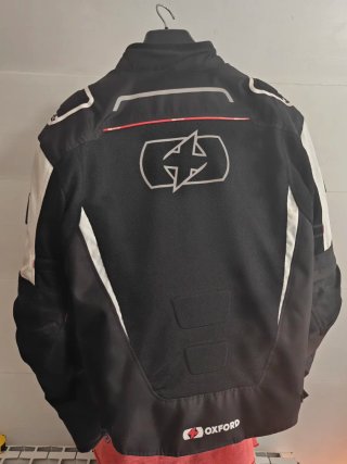 Chaqueta Moto Verano Oxford Negra XL