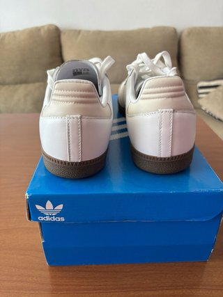 Adidas Samba Zapatillas Casual Beige/Blanco
