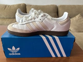 Adidas Samba Zapatillas Casual Beige/Blanco