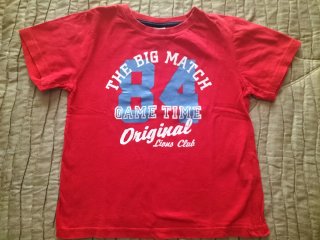 Conjunto camiseta y pantalón corto niño T5