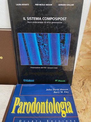 stock 6 Libri universitari professionali medicina