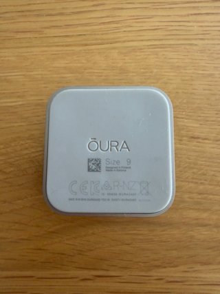 Oura Ring Gen 4 Talla 9 Plata