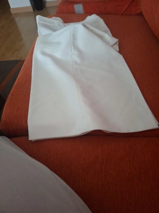 Pantalón blanco ancho