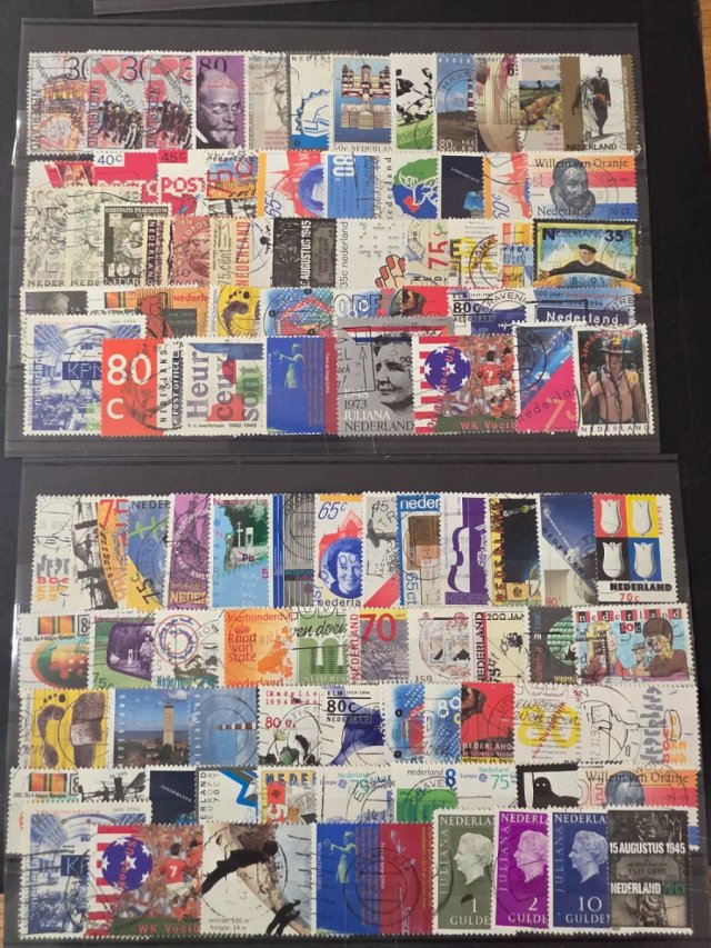 Collezione di francobolli dei Paesi Bassi. Olanda