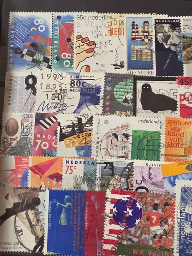 Collezione di francobolli dei Paesi Bassi. Olanda