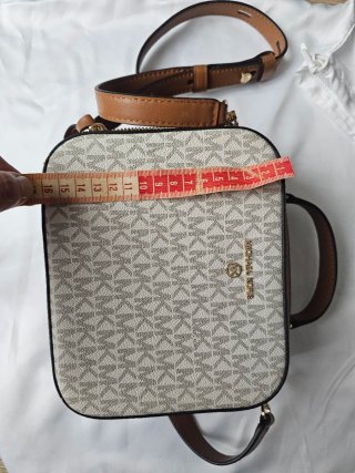 Bolso Michael Kors Marrón y Blanco