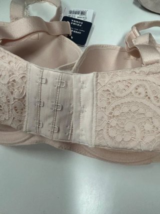 Sujetador Strapless Primadonna Beige Encaje