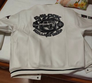 Cazadora Givemeface Blanca Talla XL