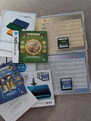 Lote 4 juegos Professor Layton Nintendo DS