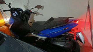 Wottan 300S Maxi Scooter Azul
