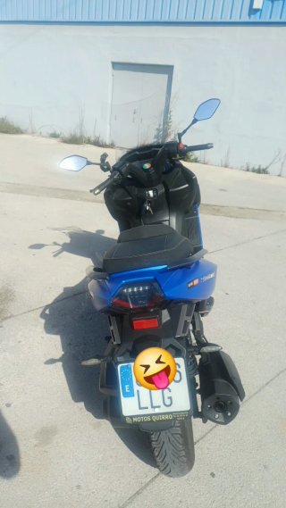 Wottan 300S Maxi Scooter Azul