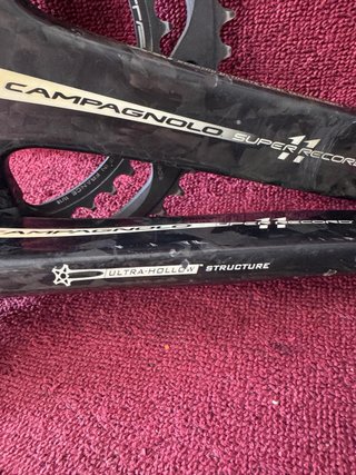 Bielas Campagnolo Super Record 11v Carbono