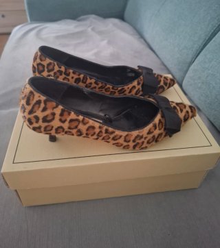 Zapatos Zara Talla 36 Animal Print