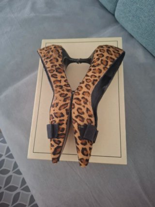 Zapatos Zara Talla 36 Animal Print