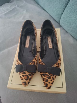Zapatos Zara Talla 36 Animal Print