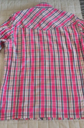 Camisa cuadros Kuyichi Talla L