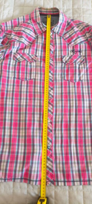 Camisa cuadros Kuyichi Talla L