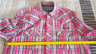 Camisa cuadros Kuyichi Talla L