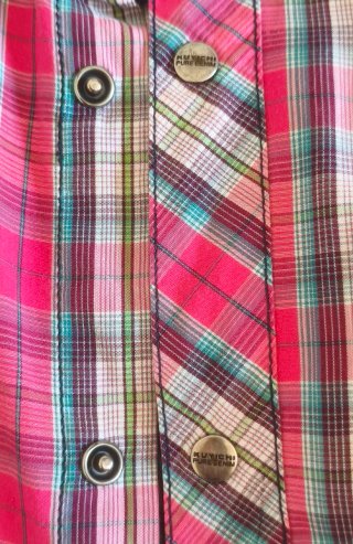 Camisa cuadros Kuyichi Talla L
