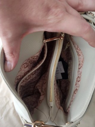 Borsa Liu Jo Bianca e Dorata