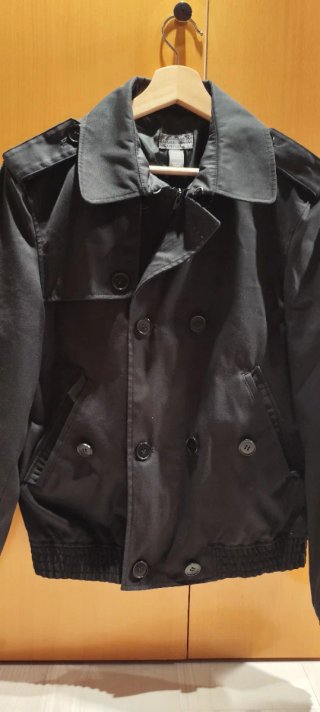 Chaqueta Harrington Negra