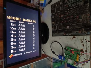 Devastators Konami 1993 JAMMA Arcade PCB