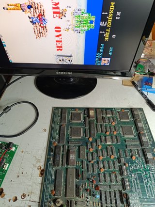 Devastators Konami 1993 JAMMA Arcade PCB