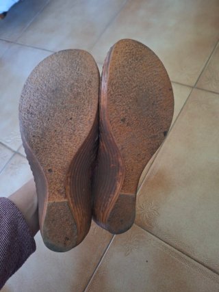 Sandalias de piel talla 38