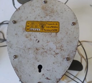 Antiguo ventilador antiguo Numax Tropical