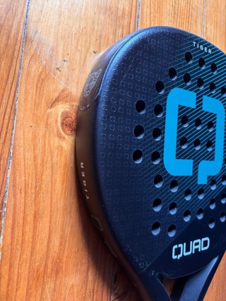 Raquete Padel Quad Tiger Black Edition