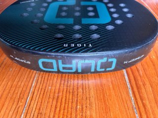Raquete Padel Quad Tiger Black Edition