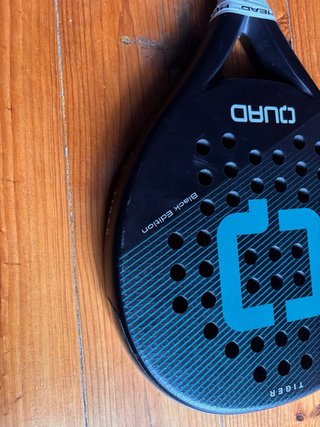 Raquete Padel Quad Tiger Black Edition