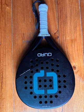 Raquete Padel Quad Tiger Black Edition