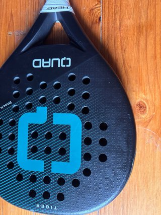 Raquete Padel Quad Tiger Black Edition