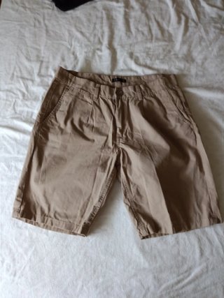 Lote 2 Bermudas Hombre Beige