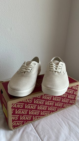 Vans Authentic Lowpro Beige/Blanco Talla 40