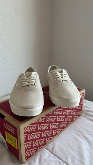 Vans Authentic Lowpro Beige/Blanco Talla 40